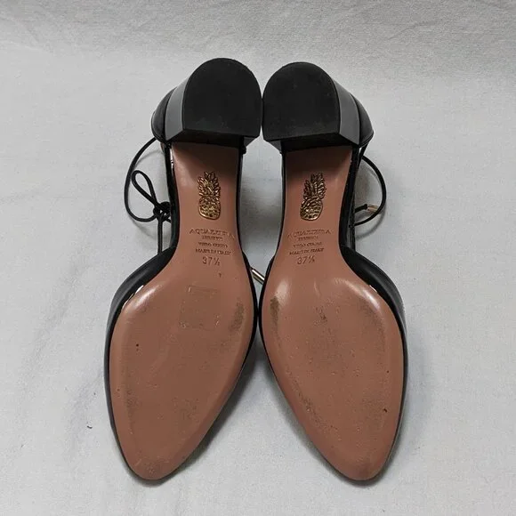 Aquazzura Black Patent Leather Heels - Picture 8 of 9